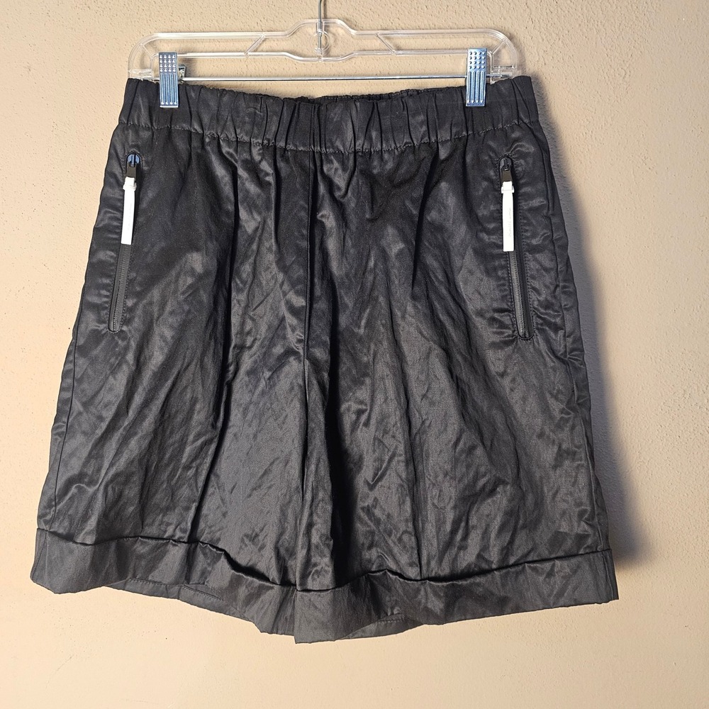 Balmain Mens Main Lab Black Patch Shorts 48